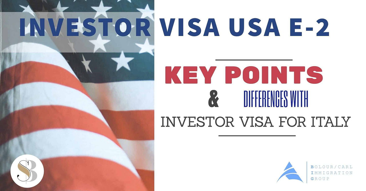 Investor VISA Usa E2: Interview with Bolour/Carl Immigration 1 INVESTOR-VISA-USA-E2-Investor-Visa-Italy-Residency-Program-ITALY-INVESTOR-VISA-REQUIREMENTS-investor-visa-for-italy-italy-investor-visa-investor-Visa-Italy-italian-investor-visa-italy-golden-visa-investor-golden-visa-italy-investor-visa-itay-investment-visa-investor-visa-italy-program-italian-investor-visa-assistance